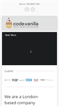 Mobile Screenshot of codevanilla.com